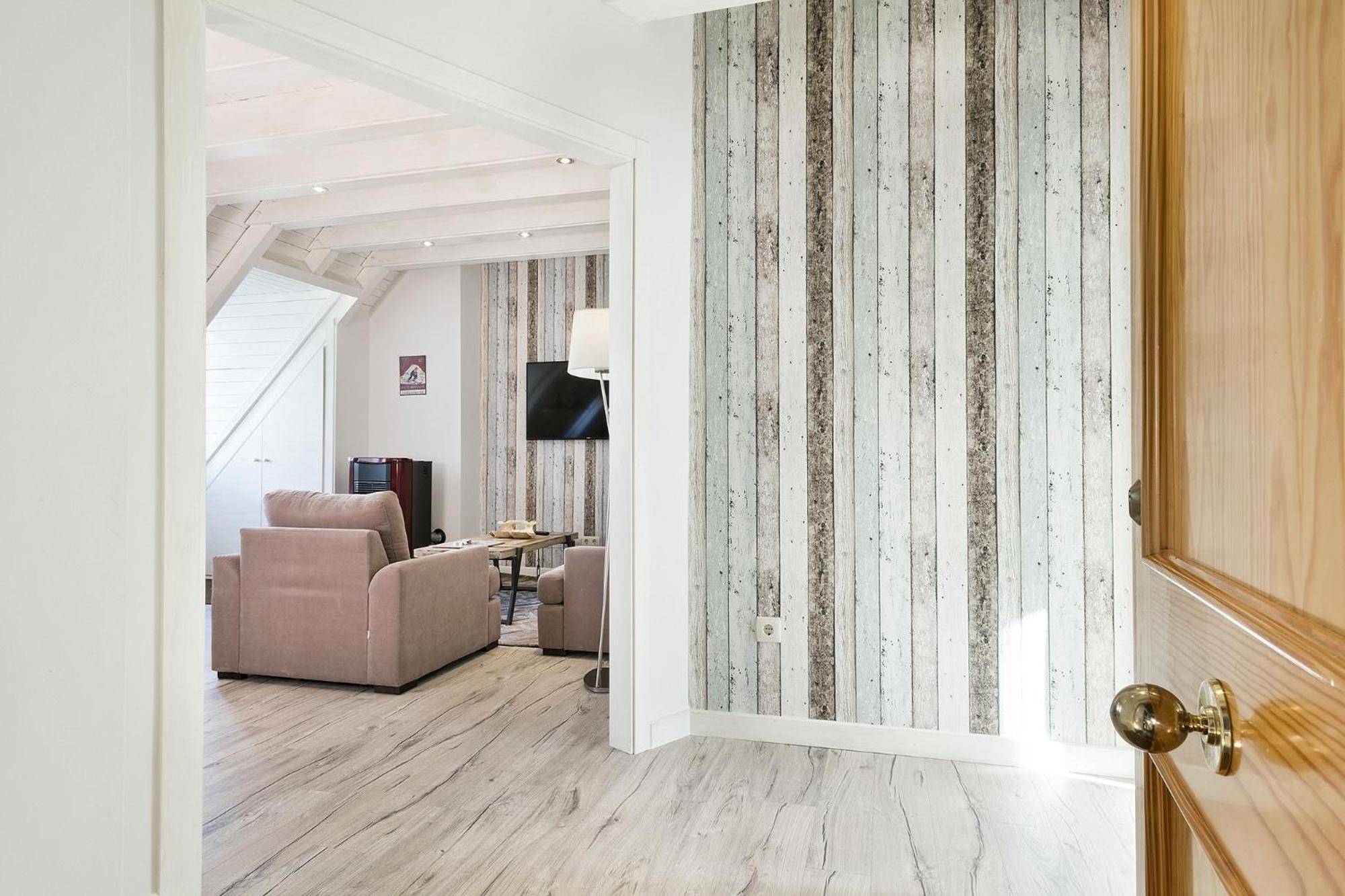 Luderna - Duplex Sant Miqueu Lägenhet Vielha Exteriör bild