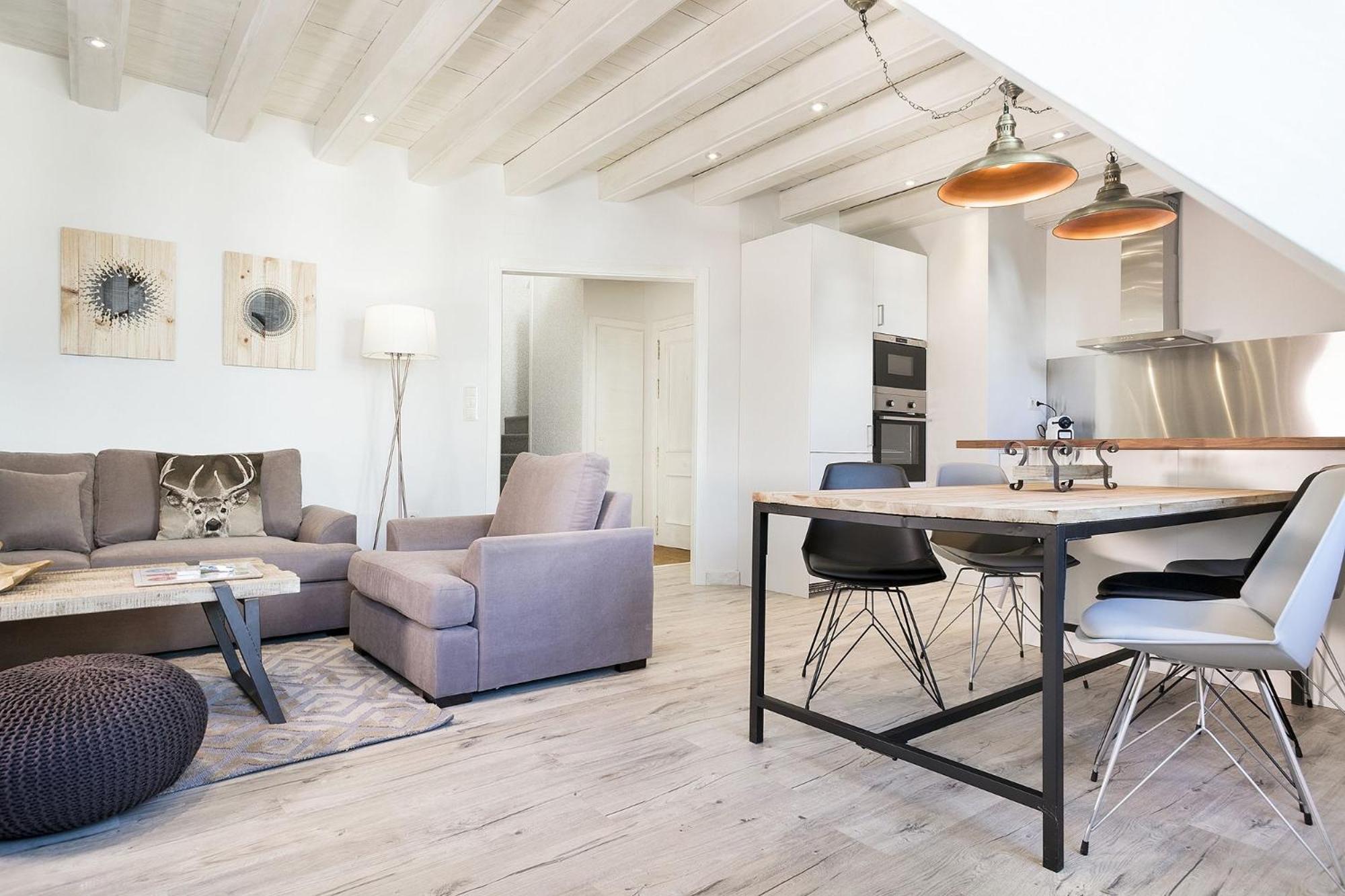 Luderna - Duplex Sant Miqueu Lägenhet Vielha Exteriör bild
