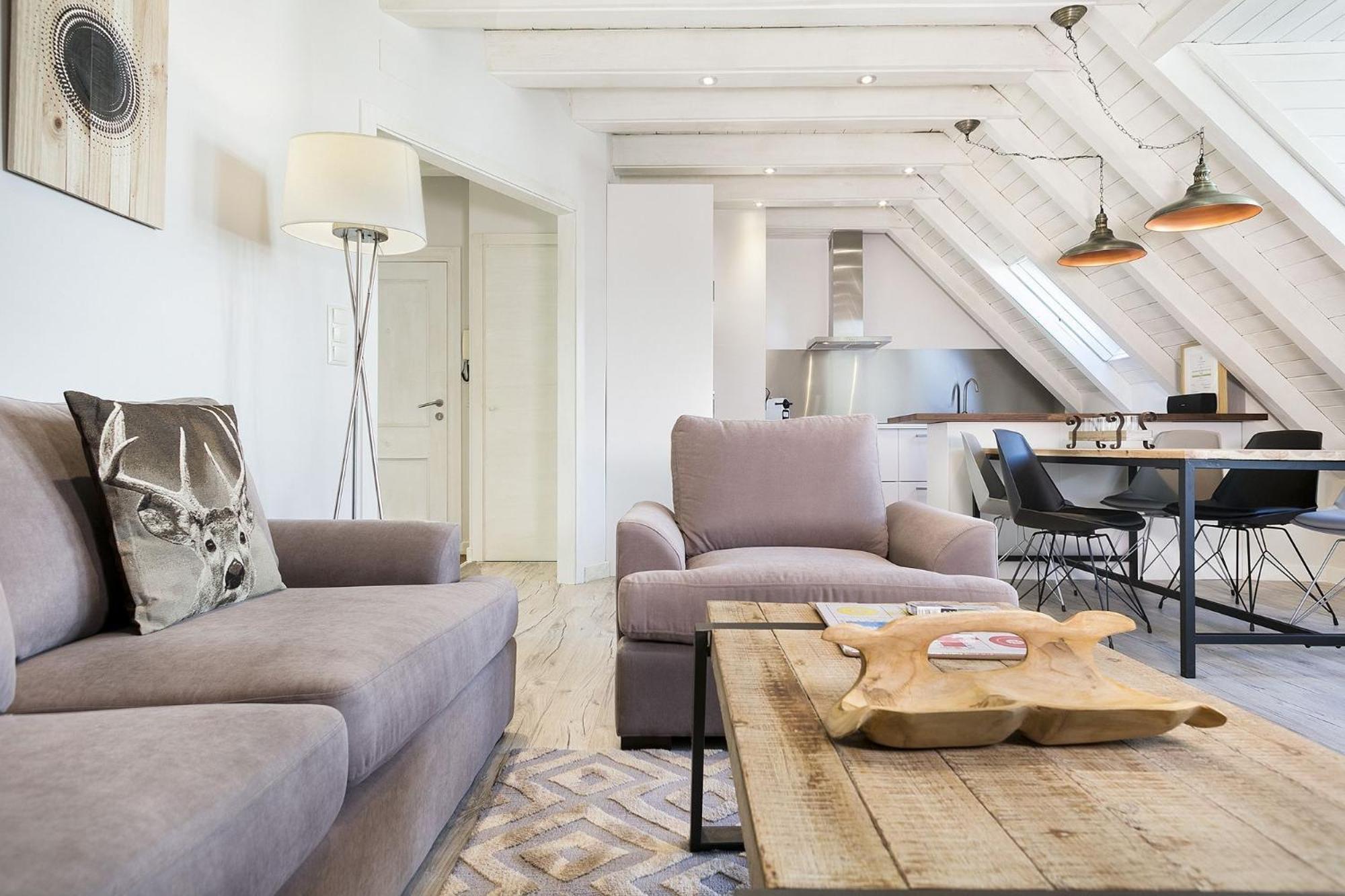 Luderna - Duplex Sant Miqueu Lägenhet Vielha Exteriör bild