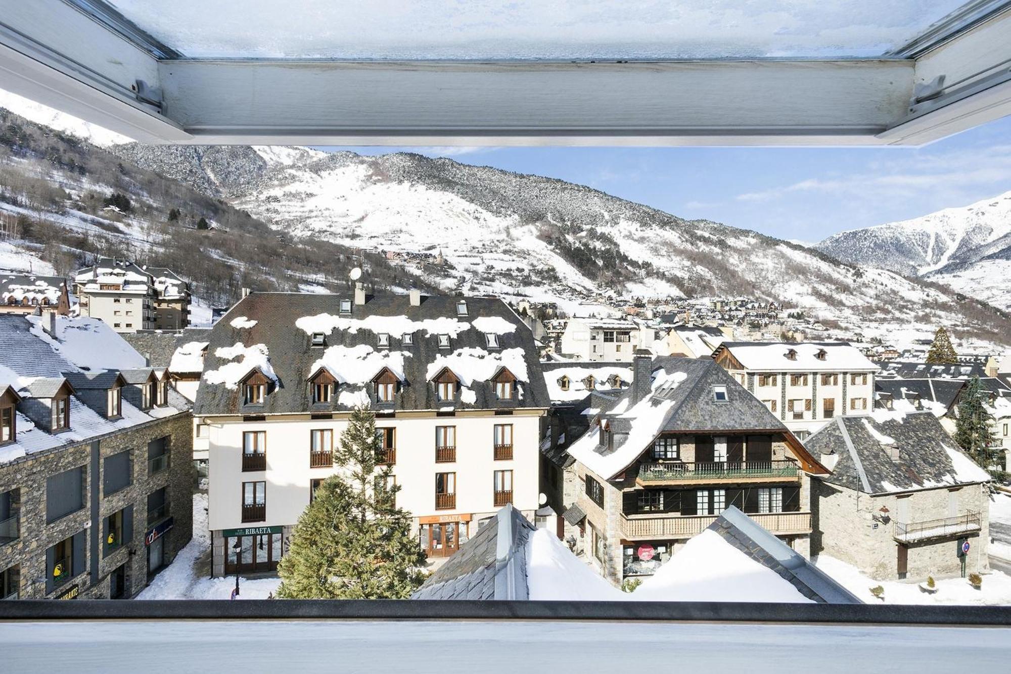 Luderna - Duplex Sant Miqueu Lägenhet Vielha Exteriör bild